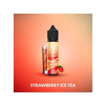 Longfill VBar VJuice 10/60ml - Strawberry Ice Tea